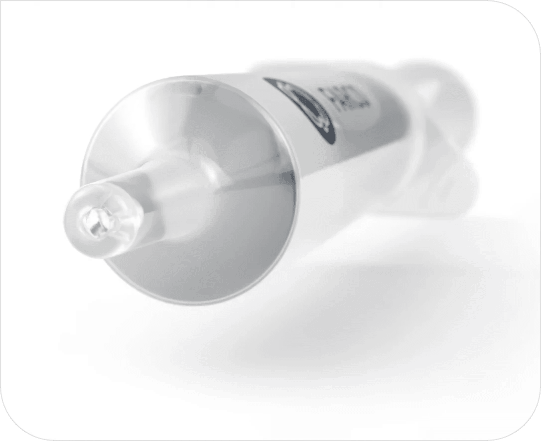 Visual of the FARCO®* prefilled syringe